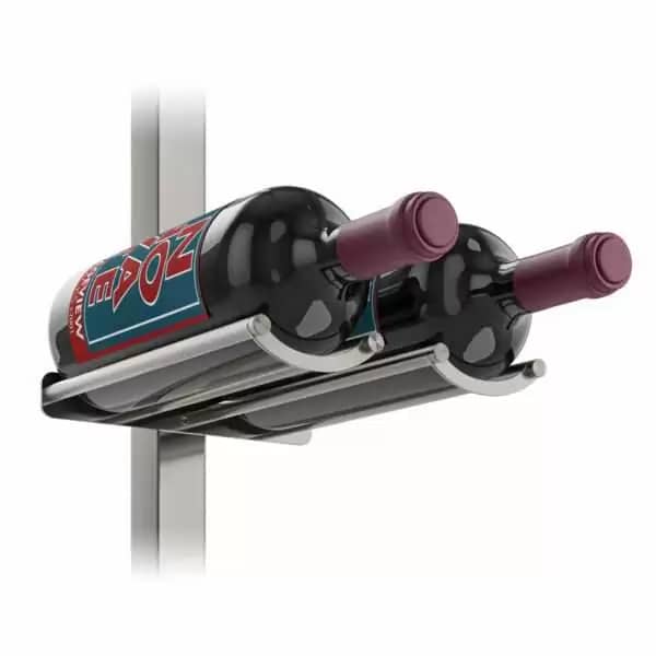 Vino Rails Magnum Mounting Plate (floating wine rack system component)